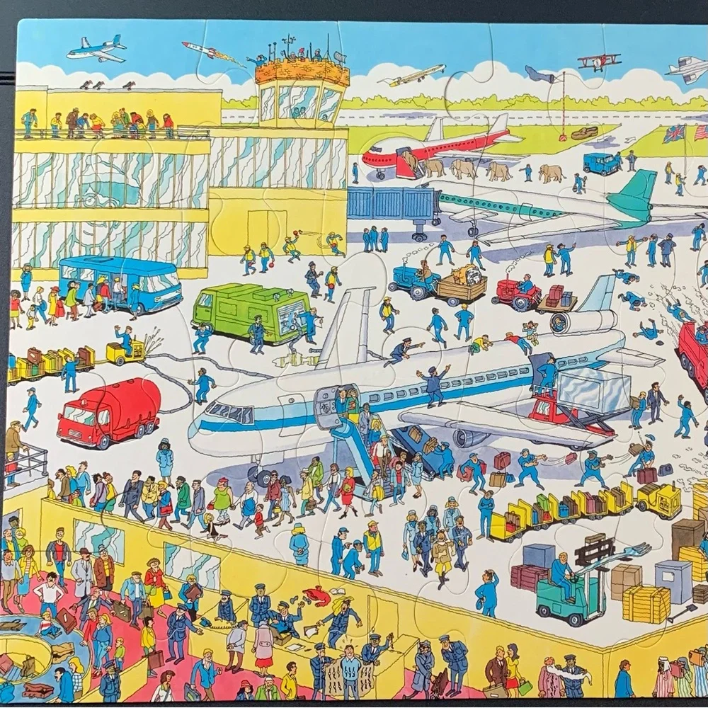 Where’s Waldo? Three Vintage Puzzles.